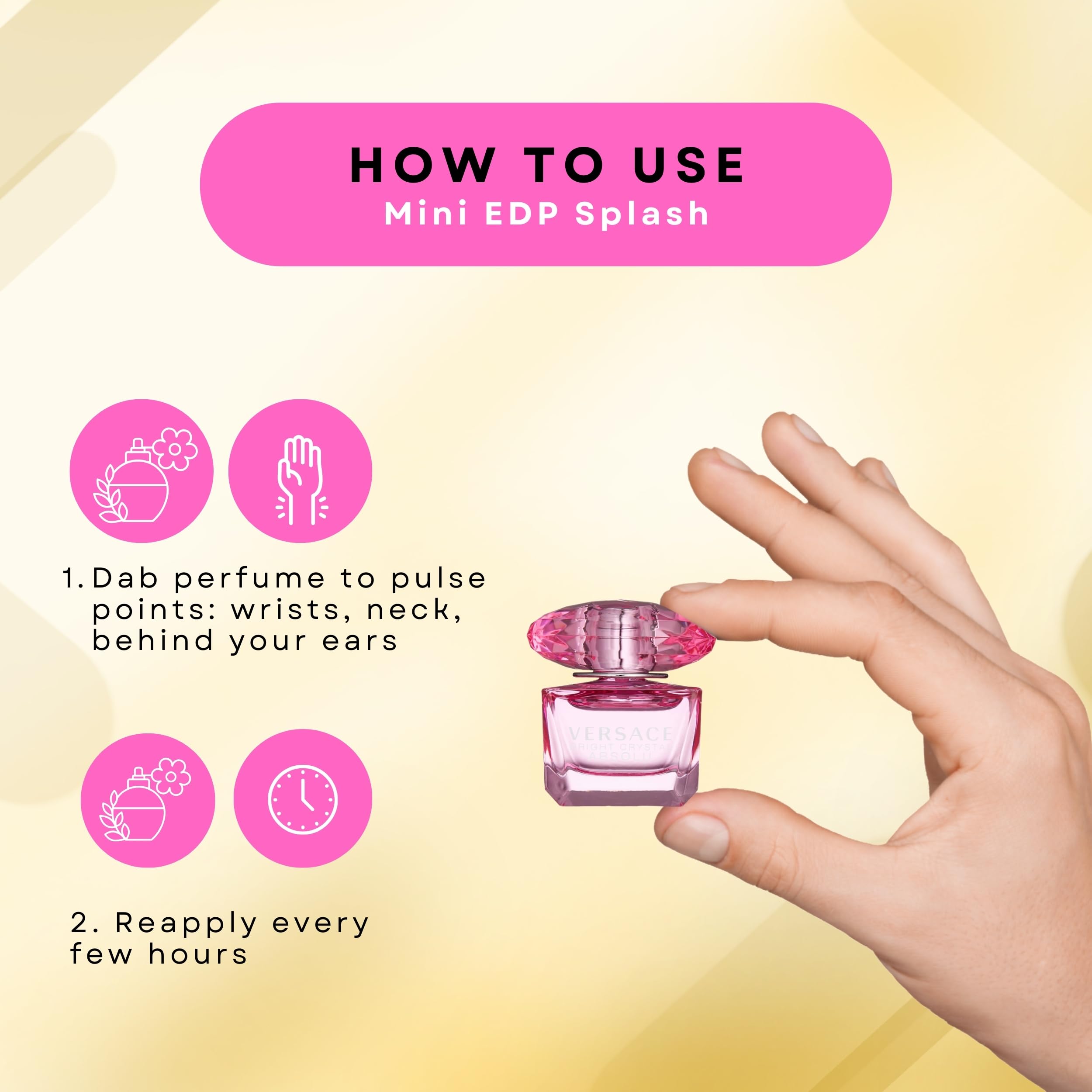 Amazon.com : Versace 3-piece Miniatures Fragrance Collection